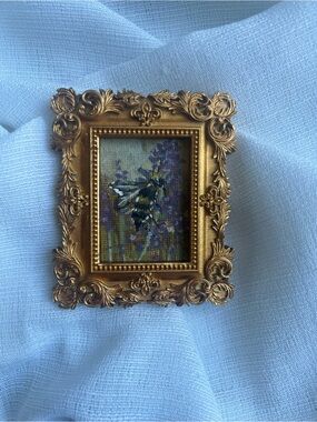 Lavender Bumblebee – Mini Original Acrylic Magnet
